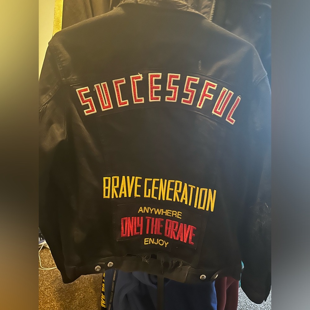 Men’s Diesel Black Jean jacket